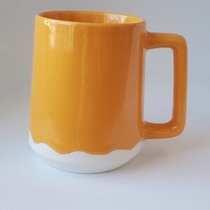 Starbucks 2022 Summer Mango Drip Orange Ceramic Coffee Cup Mug 14oz